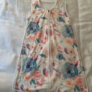 Copper pearl Floral Sleeveless Kids sleep sack